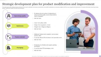 Strategic Development Plan For Product Modification And Improvement