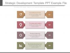 Strategic development template ppt example file