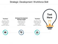 Strategic development workforce skill ppt powerpoint presentation ideas slide download cpb