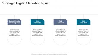 Strategic Digital Marketing Plan In Powerpoint And Google Slides Cpb