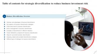Strategic Diversification To Reduce Business Investment Risk Strategy CD V Colorful Aesthatic