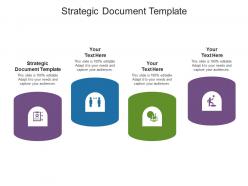 Strategic document template ppt powerpoint presentation model visual aids cpb