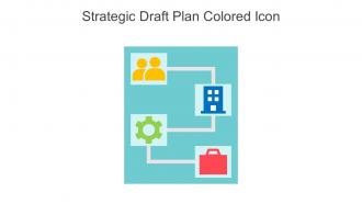 Strategic Draft Plan Colored Icon In Powerpoint Pptx Png And Editable Eps Format