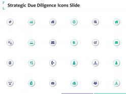 Strategic due diligence icons slide strategic due diligence ppt powerpoint topics