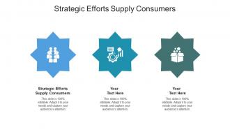 Strategic efforts supply consumers ppt powerpoint presentation ideas picture cpb