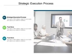 Strategic execution process ppt powerpoint presentation show demonstration cpb