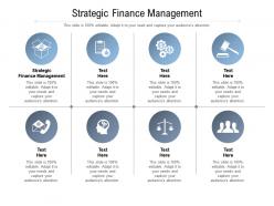 Strategic finance management ppt powerpoint presentation icon topics cpb