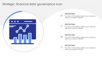 Strategic Financial Data Governance Icon