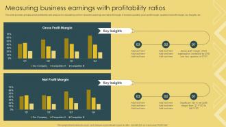 Strategic Financial Management Measuring Business Earnings With Profitability Ratios