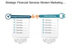 Strategic financial services modern marketing business performance improvement cpb