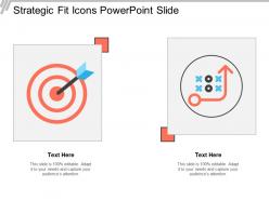 Strategic fit icons powerpoint slide