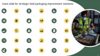Strategic Food Packaging Improvement Solutions Powerpoint Presentation Slides Image Compatible