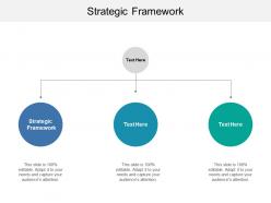 Strategic framework ppt powerpoint presentation gallery graphics template cpb