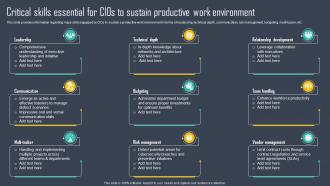 Strategic Framework To Manage IT Critical Skills Essential For CIOs To Sustain Productive Work Strategy SS