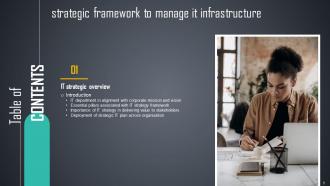 Strategic Framework To Manage IT Infrastructure Powerpoint Presentation Slides Strategy CD Impressive Engaging