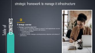 Strategic Framework To Manage IT Infrastructure Powerpoint Presentation Slides Strategy CD Analytical Engaging