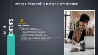 Strategic Framework To Manage IT Infrastructure Powerpoint Presentation Slides Strategy CD V Captivating Engaging