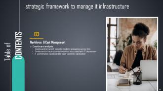 Strategic Framework To Manage IT Infrastructure Powerpoint Presentation Slides Strategy CD Customizable Pre-designed