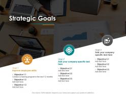 Strategic goals objective m2614 ppt powerpoint presentation gallery introduction