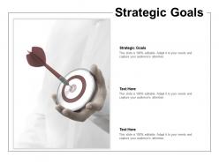 Strategic goals ppt powerpoint presentation inspiration example topics cpb