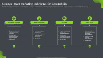 Strategic Green Marketing Techniques For Sustainability
