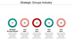 Strategic groups industry ppt powerpoint presentation ideas slide portrait cpb