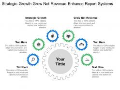 Strategic growth grow net revenue enhance report systems