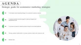 Strategic Guide For Ecommerce Marketing Strategies Complete Deck Ideas Content Ready