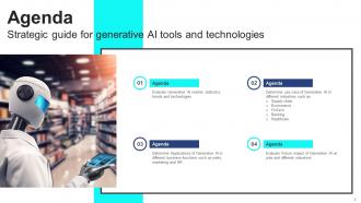 Strategic Guide For Generative AI Tools And Technologies Powerpoint Presentation Slides AI CD V Idea Customizable