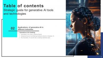 Strategic Guide For Generative AI Tools And Technologies Powerpoint Presentation Slides AI CD V Attractive Customizable