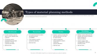 Strategic Guide For Material Requirement Planning And Forecasting Powerpoint Presentation Slides Informative Unique