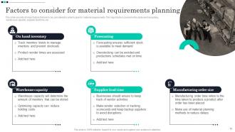 Strategic Guide For Material Requirement Planning And Forecasting Powerpoint Presentation Slides Multipurpose Unique