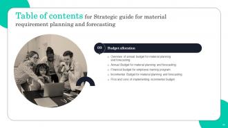 Strategic Guide For Material Requirement Planning And Forecasting Powerpoint Presentation Slides Multipurpose Content Ready