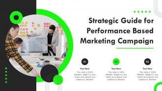 Strategic Guide For Performance Based Marketing Campaign