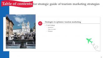 Strategic Guide Of Tourism Marketing Strategies Powerpoint Presentation Slides MKT CD V Informative Impressive