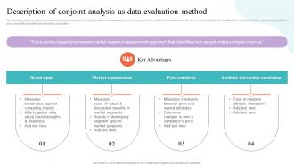 Strategic Guide To Market Research Description Of Conjoint Analysis As Data Evaluation MKT SS V