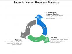 Strategic human resource planning ppt powerpoint presentation deck cpb