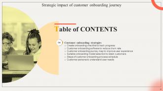 Strategic Impact Of Customer Onboarding Journey Powerpoint Presentation Slides