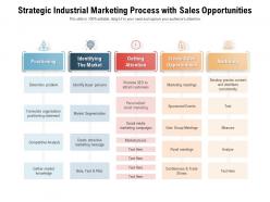 Strategic Industrial Marketing Process With Sales Opportunities