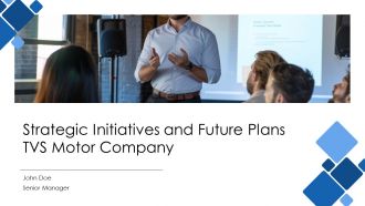 Strategic Initiatives And Future Plans TVS Motor Company PPT Summary AT