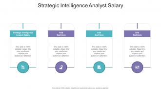 Strategic Intelligence Analyst Salary In Powerpoint And Google Slides Cpb