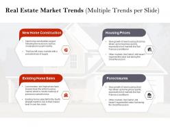 Strategic investment real estate market trends multiple trends per slide ppt slides