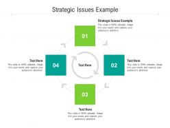 Strategic issues example ppt powerpoint presentation infographic template maker cpb