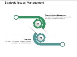 Strategic issues management ppt powerpoint presentation gallery example file cpb