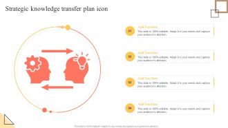 Strategic Knowledge Transfer Plan Icon