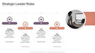 Strategic Leader Roles In Powerpoint And Google Slides Cpb