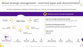 Strategic Leadership Guide About Strategic Management Overview Types And Characteristics