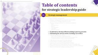 Strategic Leadership Guide Powerpoint Presentation Slides Strategy CD V Content Ready Professional