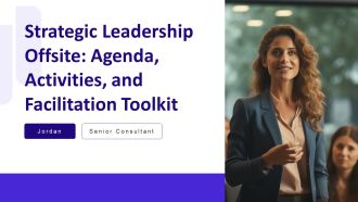 Strategic Leadership Offsite Agenda Activities And Facilitation Toolkit PPT Graphics AT