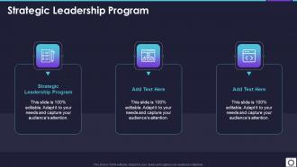 Strategic Leadership Program In Powerpoint And Google Slides Cpb